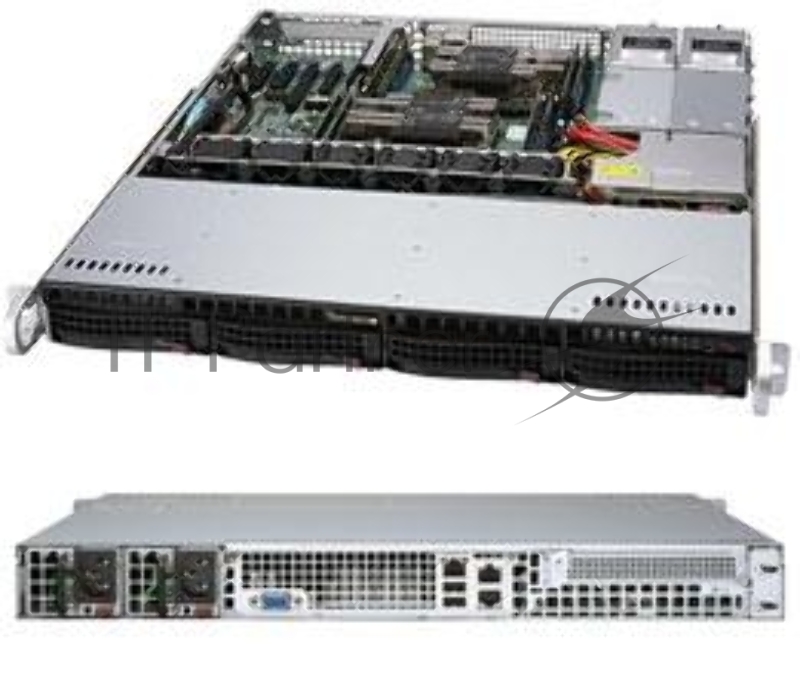 Платформа SuperMicro SYS-6019P-MTR 1G 2P 2x600W