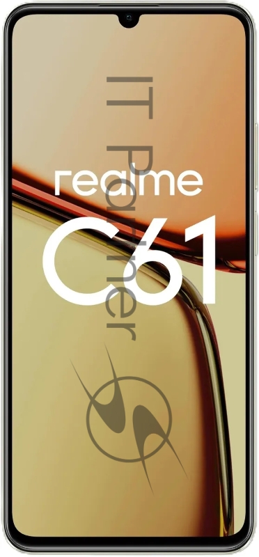 Смартфон Realme C61 8GB/128GB Sparkle Gold (RMX3930)