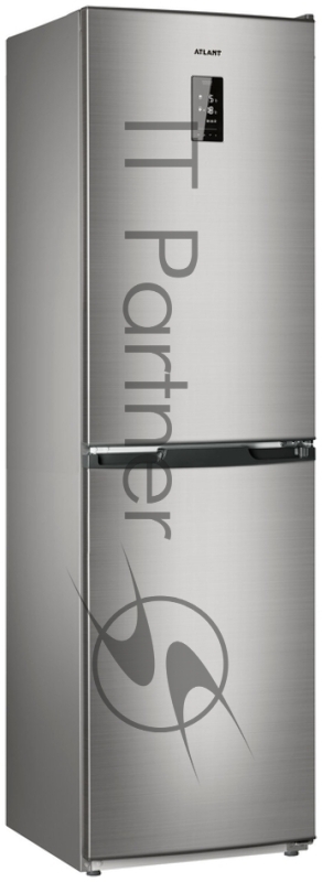 Холодильник Атлант ХМ-4426-049-ND нержавеющая сталь двухкамерный 247/85л морозилка снизу