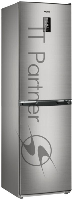 Холодильник Атлант ХМ-4426-049-ND нержавеющая сталь двухкамерный 247/85л морозилка снизу