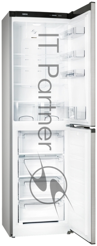 Холодильник Атлант ХМ-4426-049-ND нержавеющая сталь двухкамерный 247/85л морозилка снизу