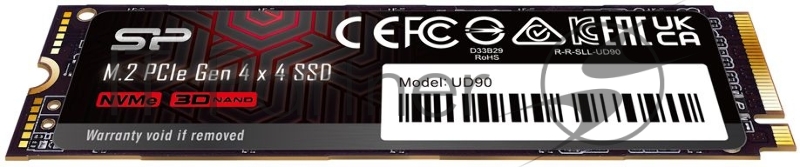 Накопитель SSD Silicon Power PCI-E 3.0 1Tb SP01KGBP44UD9005 M-Series UD80 M.2 2280