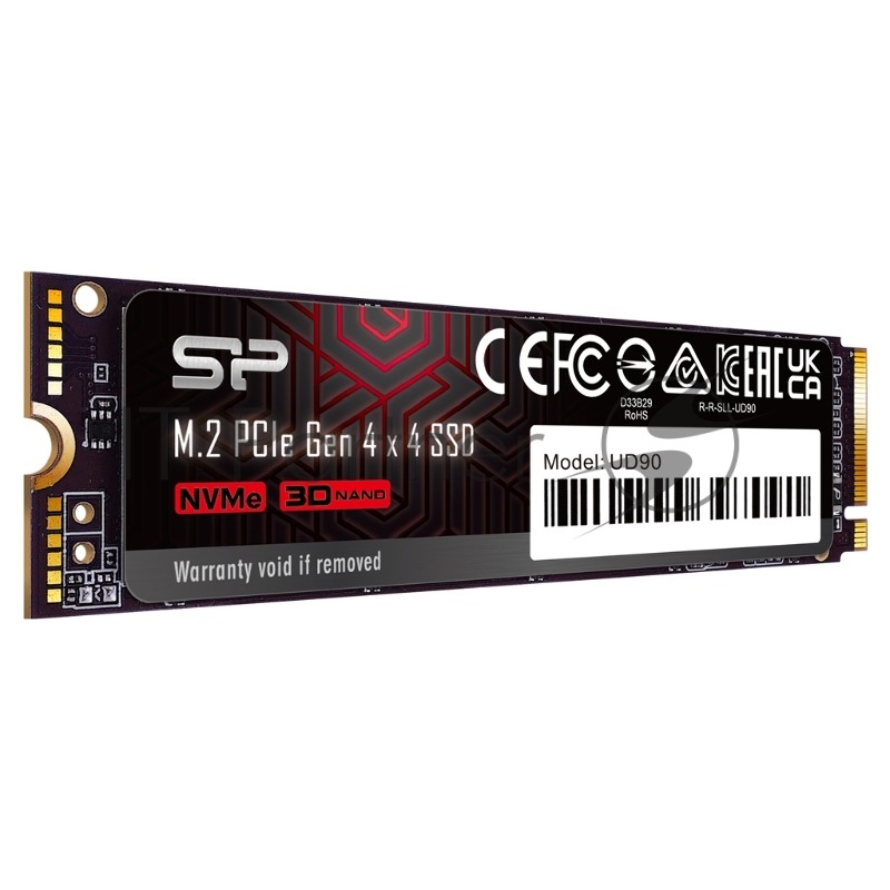 Накопитель SSD Silicon Power PCI-E 3.0 1Tb SP01KGBP44UD9005 M-Series UD80 M.2 2280