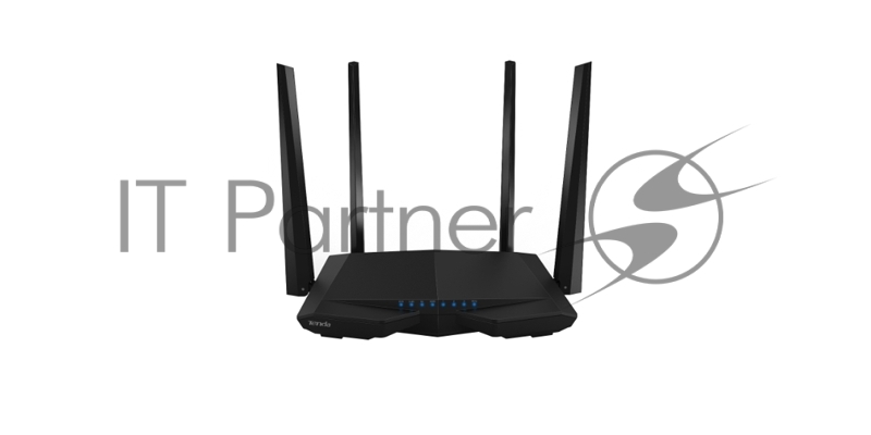 Маршрутизатор Tenda AC6 AC1200 Двухдиапазонный, Wi-Fi маршрутизатор, 4*5 дБи внешние антенны