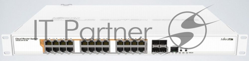 Маршрутизатор 24 SFP+ CRS328-24P-4S+RM MIKROTIK