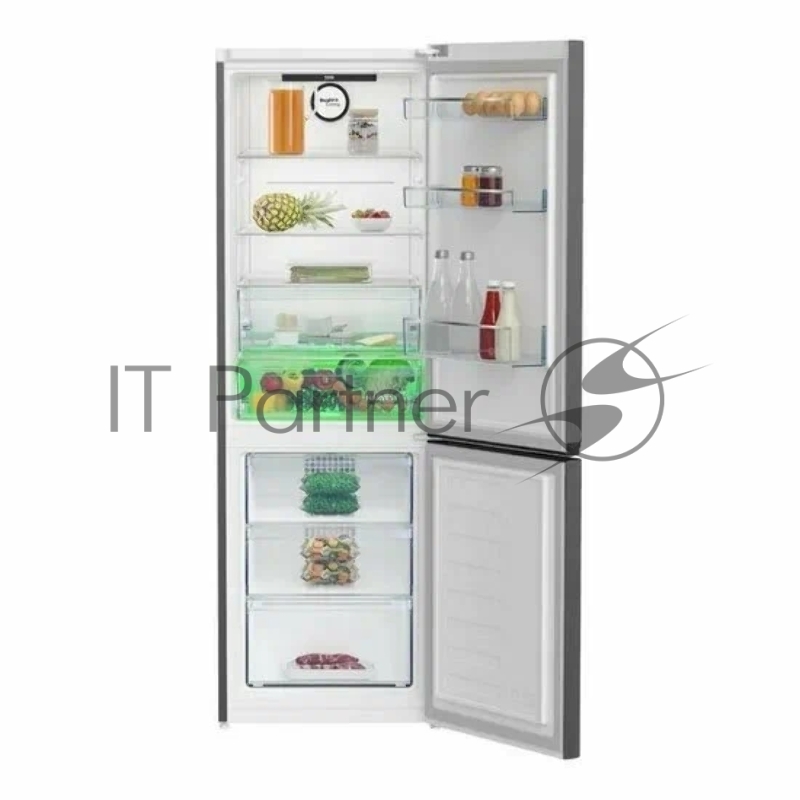 Холодильник BEKO B3RCNK362HG серый двухкамерный 220/100л морозилка снизу