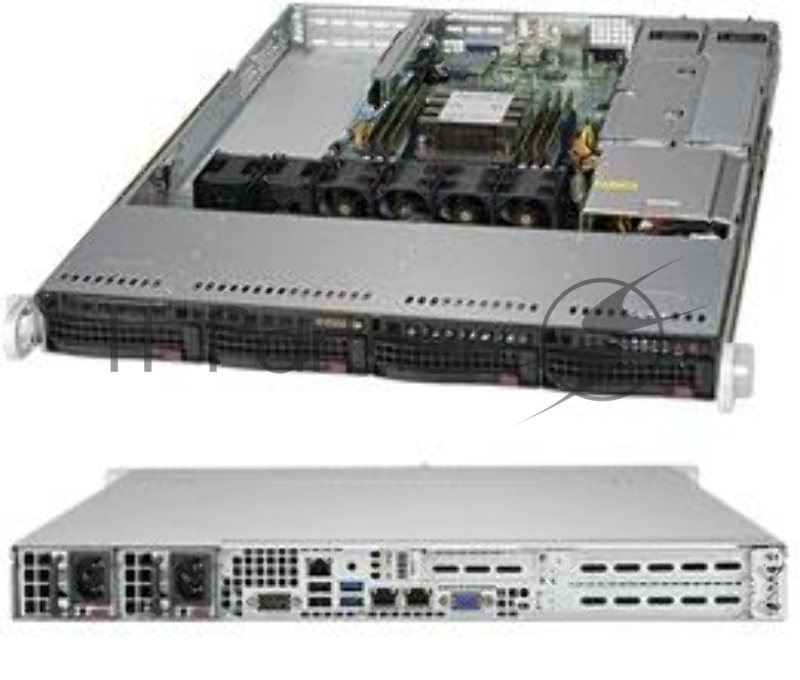 Платформа SuperMicro SYS-5019P-WTR 1G 2P 2x500W