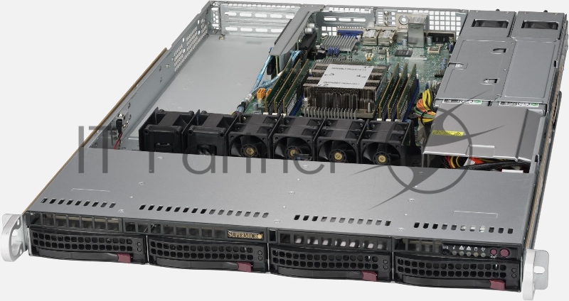 Платформа SuperMicro SYS-5019P-WTR 1G 2P 2x500W