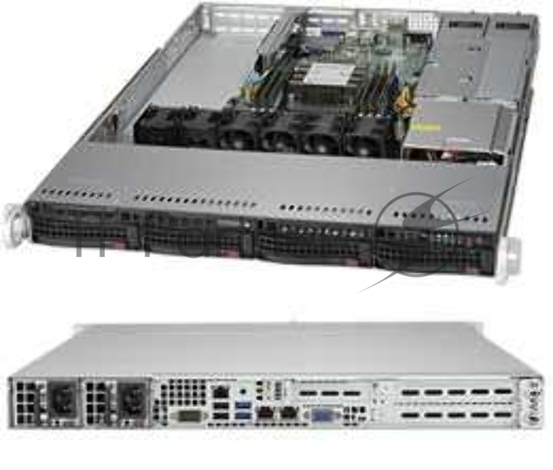 Платформа SuperMicro SYS-5019P-WTR 1G 2P 2x500W