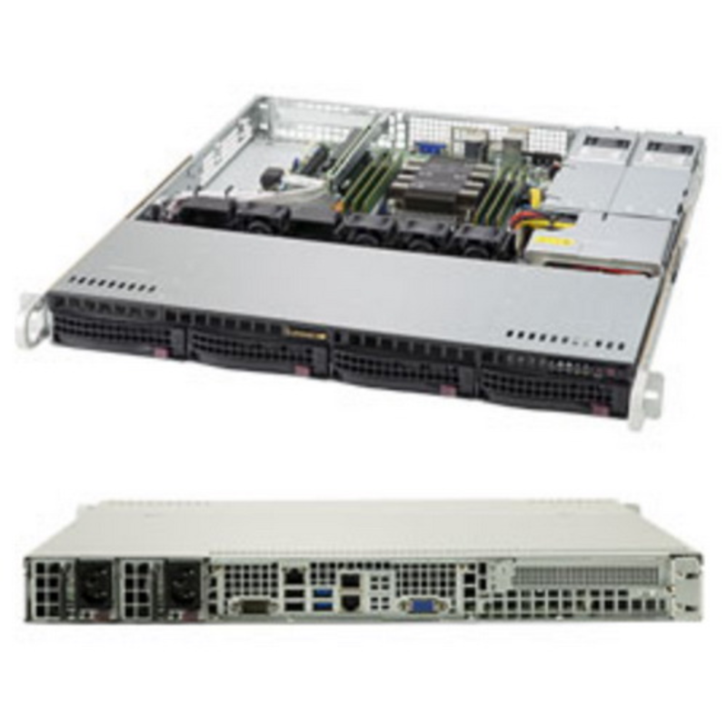 Платформа SuperMicro SYS-5019P-MR 1G 2P 2x400W