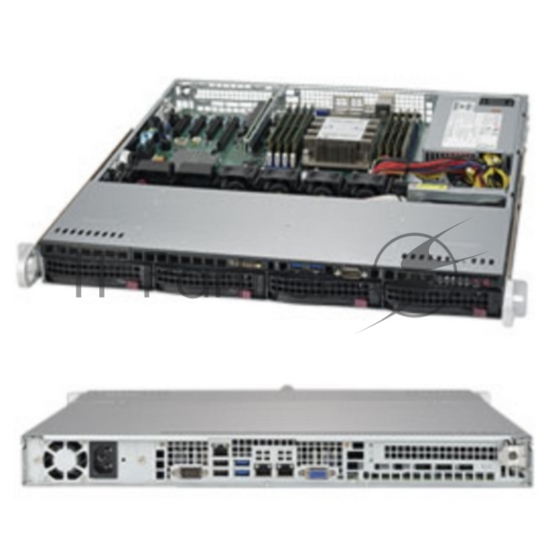 Платформа SuperMicro SYS-5019P-MT 1G 2P 1x350W