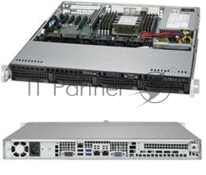Платформа SuperMicro SYS-5019P-MT 1G 2P 1x350W