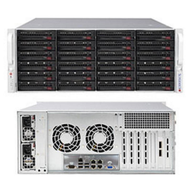 Платформа SuperMicro SSG-6048R-E1CR24N x24 3.5 SAS/SATA LSI3108 10G 4P 2x920W (SSG-6048R-E1CR24N)