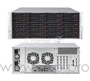 Платформа SuperMicro SSG-6048R-E1CR24N x24 3.5 SAS/SATA LSI3108 10G 4P 2x920W (SSG-6048R-E1CR24N)