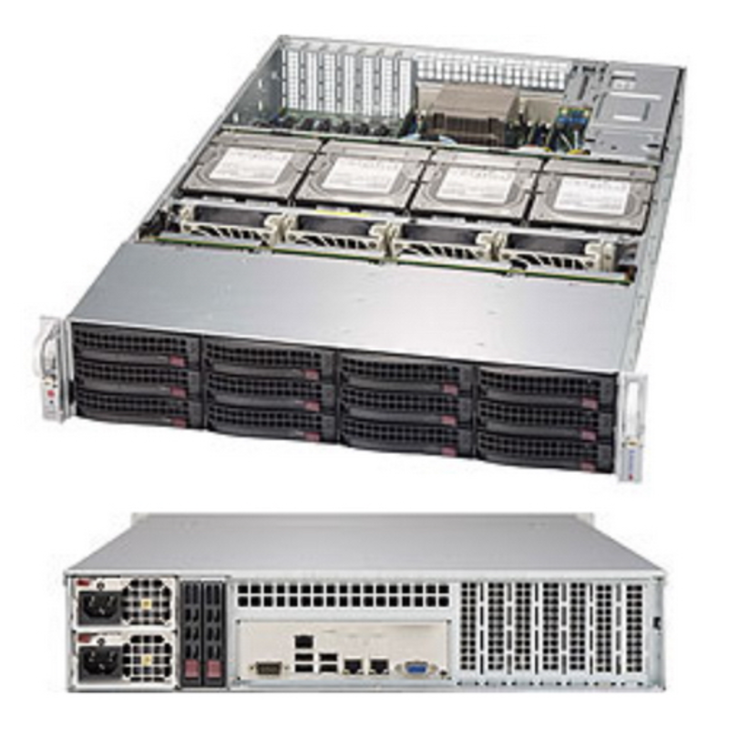 Платформа SuperMicro SSG-6029P-E1CR16T x16 LSI3108 10G 2P 2x1600W