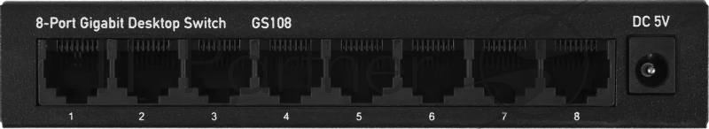 Коммутатор Cudy GS108 (L2) 8x1Гбит/с неуправляемый