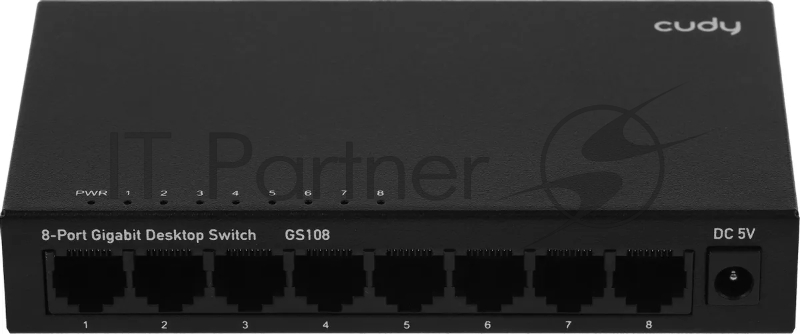 Коммутатор Cudy GS108 (L2) 8x1Гбит/с неуправляемый