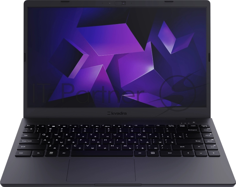 Ноутбук KVADRA NAU LE15T Core i3-1215U 1.2GHz,15,6 FHD (1920x1080) IPS,8Gb DDR4-3200(1), 256Gb SSD,55Wh,1.8kg,1YW,FHD Webcam,WiFi/BT, noOS, Графит, МПТ