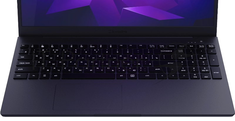 Ноутбук KVADRA NAU LE15T Core i5-1235U 1.3GHz,15,6 FHD (1920x1080) IPS,8Gb DDR4-3200(1), 512Gb SSD,55Wh,1.8kg,1YW,FHD Webcam,WiFi/BT, noOS, Графит, МПТ