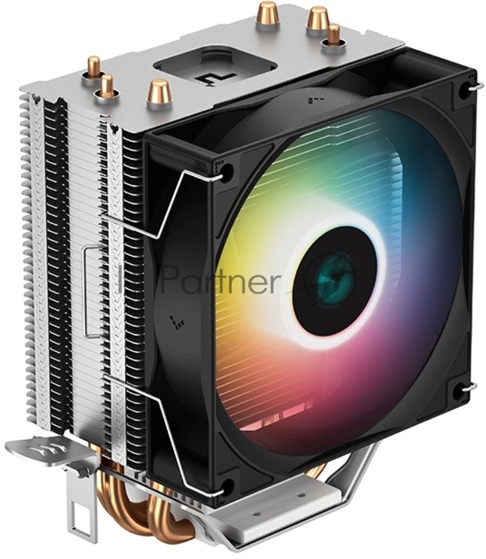 Вентилятор для процессора Deepcool AG300 Socket 115X/1700/1200/AM4/AM5, 92mm, 3050rpm, 30,5 дБ, 150W, PWM 4-pin, Al+Cu (R-AG300-BKLNMN-G)