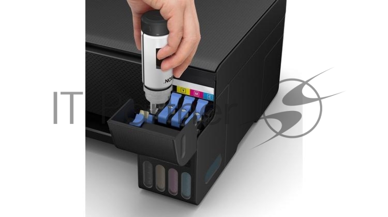 МФУ струйный Epson EcoTank L3251 (A4, принтер/сканер/копир, 5760x1440dpi, 33чб/15цв. ppm, СНПЧ, WiFi, USB) (C11CJ67419/C11CJ67302/C11CJ67