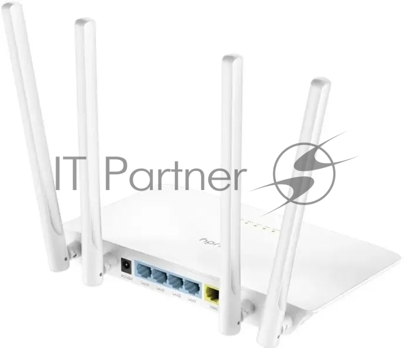 Роутер беспроводной Cudy WR1200 AC1200 10/100BASE-TX белый