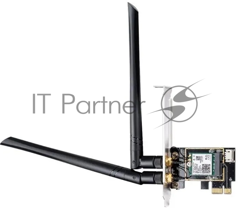 Сетевой адаптер Wi-Fi + Bluetooth Cudy WE3000 АХ5400 PCI Express (ант.внеш.съем) 2ант.