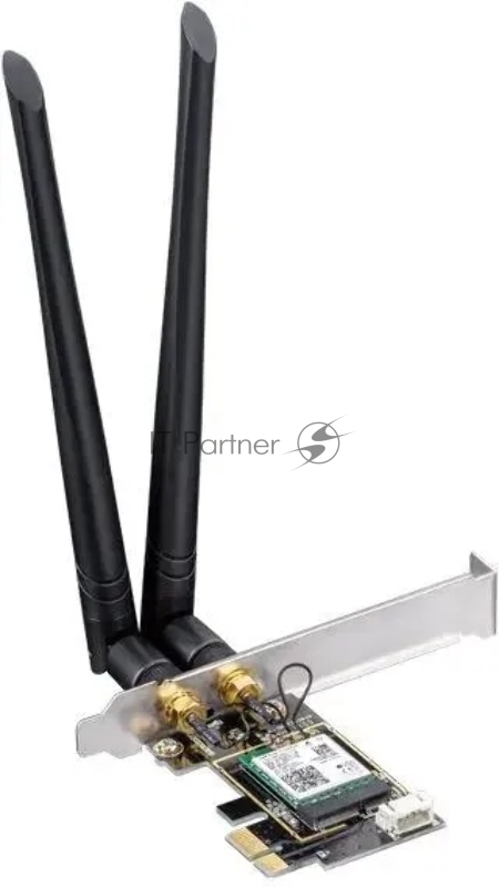 Сетевой адаптер Wi-Fi + Bluetooth Cudy WE3000 АХ5400 PCI Express (ант.внеш.съем) 2ант.