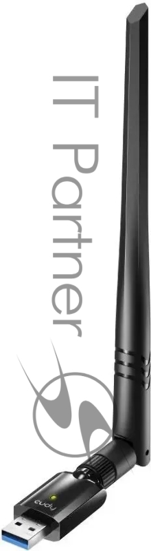 Сетевой адаптер Wi-Fi Cudy WU1400 AC1300 USB 3.0 (ант.внеш.несъем.) 1ант.