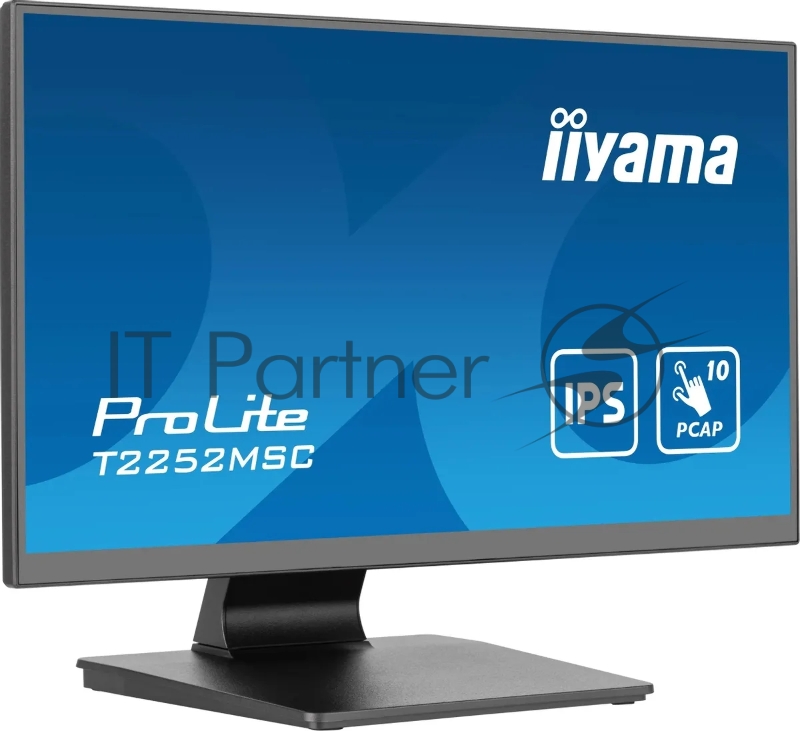 Монитор Iiyama 21.5 ProLite T2252MSC-B2 черный IPS LED 5ms 16:9 HDMI M/M глянцевая 250cd 178гр/178гр 1920x1080 60Hz DP FHD USB Touch 4.5кг