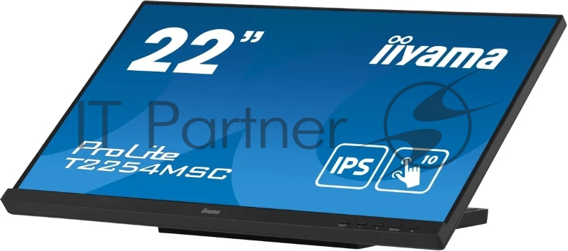 Монитор Iiyama 21.5 ProLite T2254MSC-B1AG черный IPS LED 16:9 HDMI M/M глянцевая HAS 250cd 178гр/178гр 1920x1080 60Hz DP FHD USB Touch 4.9кг