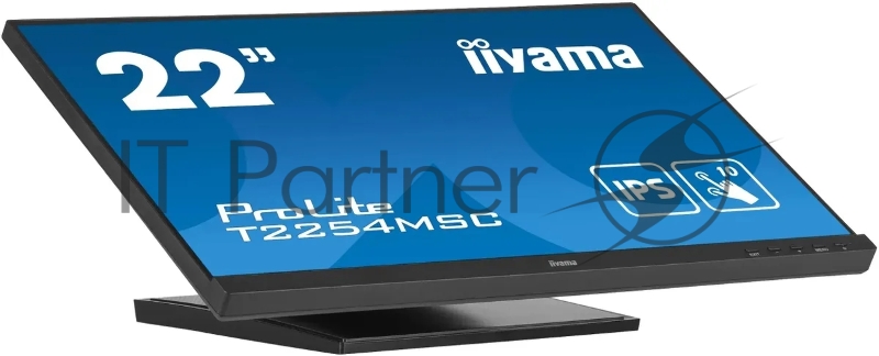 Монитор Iiyama 21.5 ProLite T2254MSC-B1AG черный IPS LED 16:9 HDMI M/M глянцевая HAS 250cd 178гр/178гр 1920x1080 60Hz DP FHD USB Touch 4.9кг