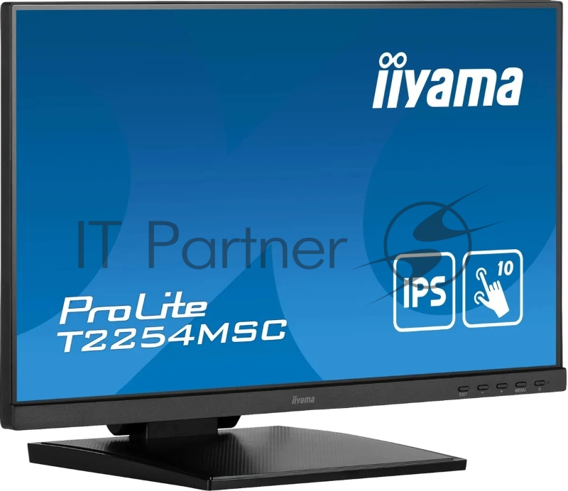 Монитор Iiyama 21.5 ProLite T2254MSC-B1AG черный IPS LED 16:9 HDMI M/M глянцевая HAS 250cd 178гр/178гр 1920x1080 60Hz DP FHD USB Touch 4.9кг
