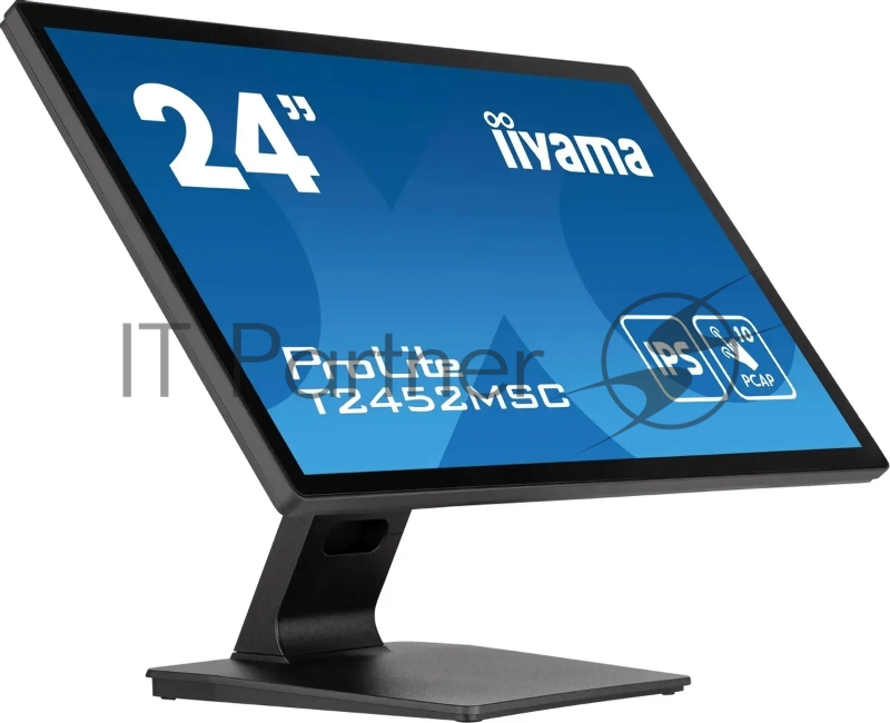 Монитор Iiyama 23.8 ProLite T2452MSC-B1 черный IPS LED 14ms 16:9 HDMI M/M матовая 400cd 178гр/178гр 1920x1080 60Hz DP FHD USB Touch 5.6кг