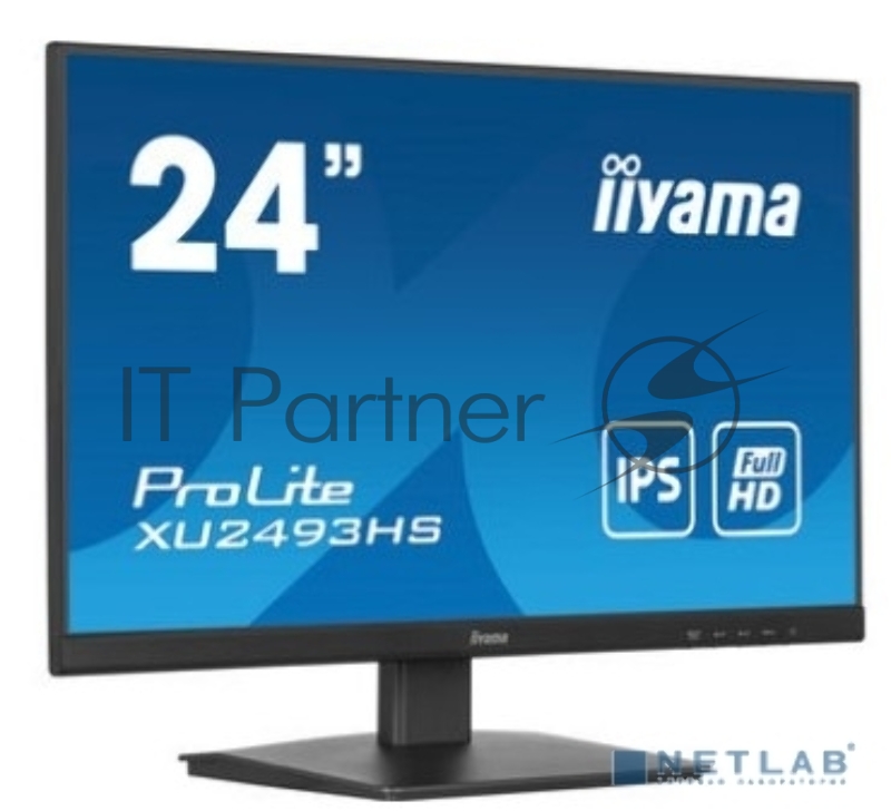 Монитор Iiyama 23.8 ProLite XU2493HS-B6 черный IPS LED 16:9 HDMI M/M матовая 250cd 178гр/178гр 1920x1080 100Hz DP FHD 3.5кг