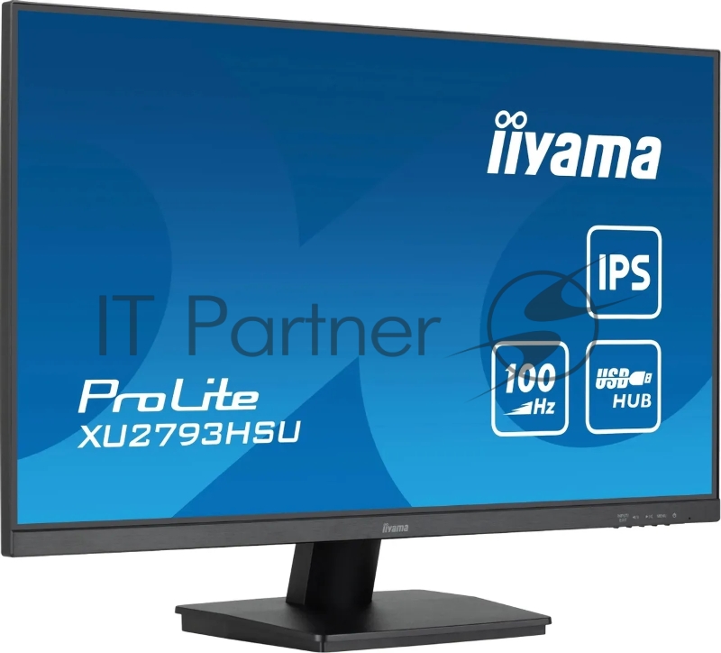 Монитор Iiyama 27 ProLite XU2793HSU-B6 черный IPS LED 1ms 16:9 HDMI M/M матовая 250cd 178гр/178гр 1920x1080 100Hz DP FHD USB 3.8кг