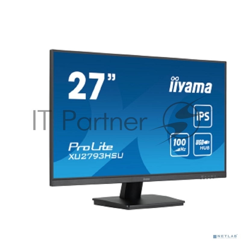 Монитор Iiyama 27 ProLite XU2793HSU-B6 черный IPS LED 1ms 16:9 HDMI M/M матовая 250cd 178гр/178гр 1920x1080 100Hz DP FHD USB 3.8кг