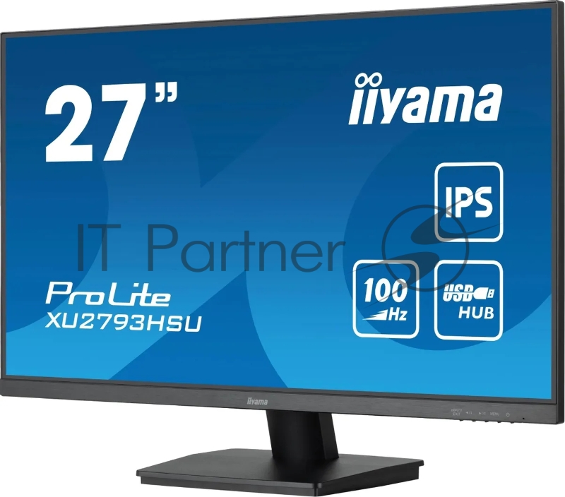 Монитор Iiyama 27 ProLite XU2793HSU-B6 черный IPS LED 1ms 16:9 HDMI M/M матовая 250cd 178гр/178гр 1920x1080 100Hz DP FHD USB 3.8кг
