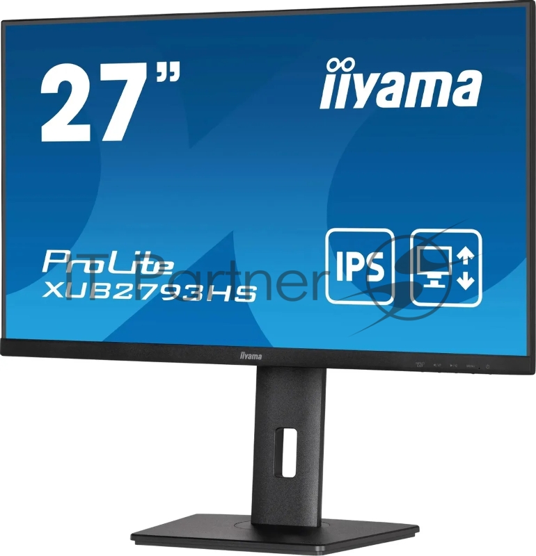 Монитор Iiyama 27 ProLite XUB2793HS-B6 черный IPS LED 16:9 HDMI M/M матовая HAS Piv 250cd 178гр/178гр 1920x1080 100Hz DP FHD 5.4кг