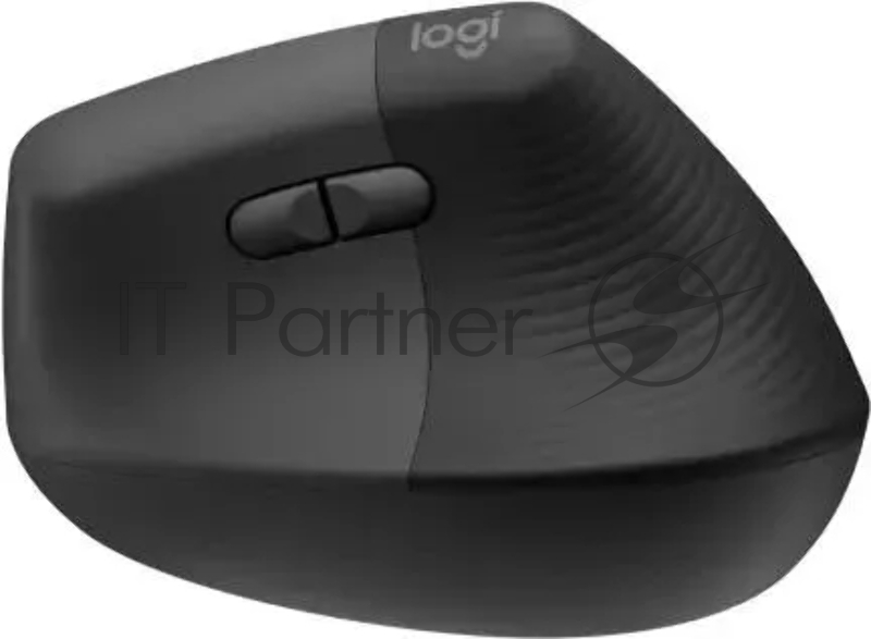 Мышь Logitech Lift графитовый оптическая (4000dpi) silent беспроводная BT/Radio USB для ноутбука (5but)