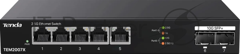 Коммутатор TENDA TEM2007X 5PORT 1000M 2SFP+