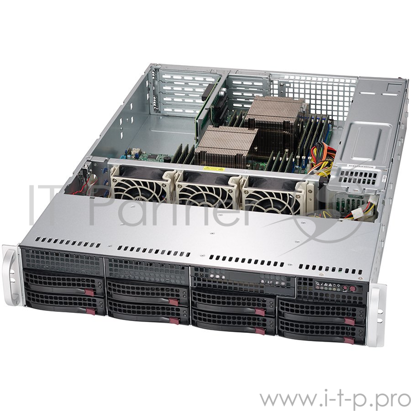 Корпус SuperMicro CSE-825TQC-R740WB 740W
