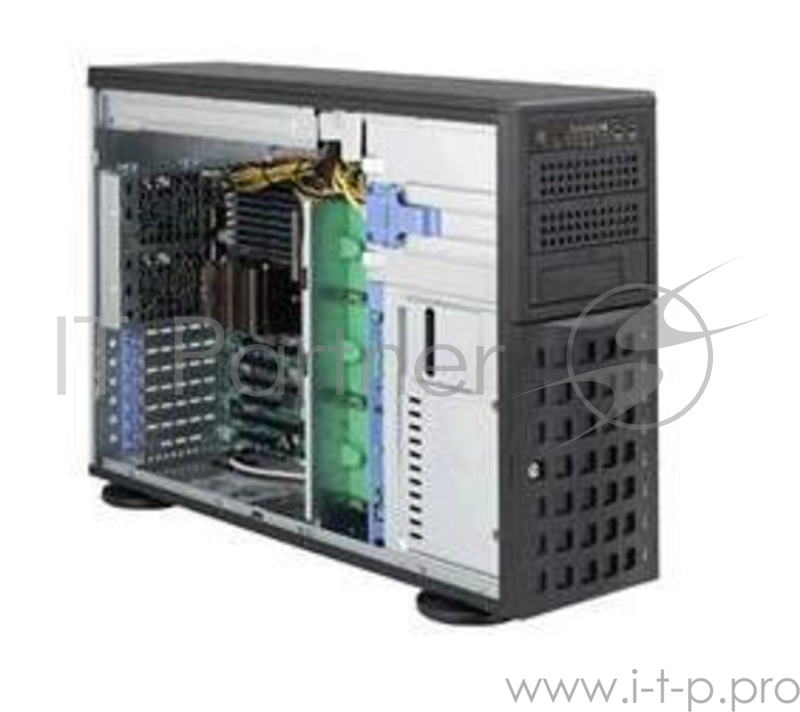 Корпус SuperMicro CSE-745BTQ-R1K28B-SQ Midi-Tower 2x1280W черный
