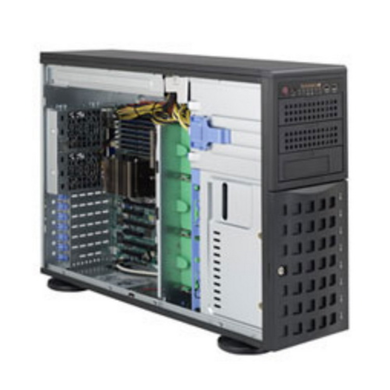 Корпус SuperMicro CSE-745BTQ-R1K28B-SQ Midi-Tower 2x1280W черный
