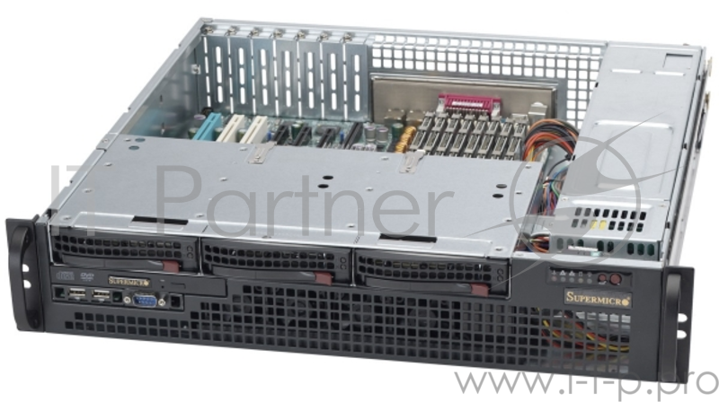 Корпус SuperMicro CSE-825MTQ-R700LPB 2x700W