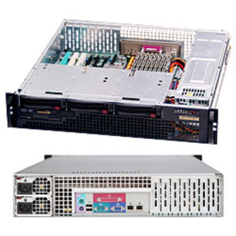 Корпус SuperMicro CSE-825MTQ-R700LPB 2x700W