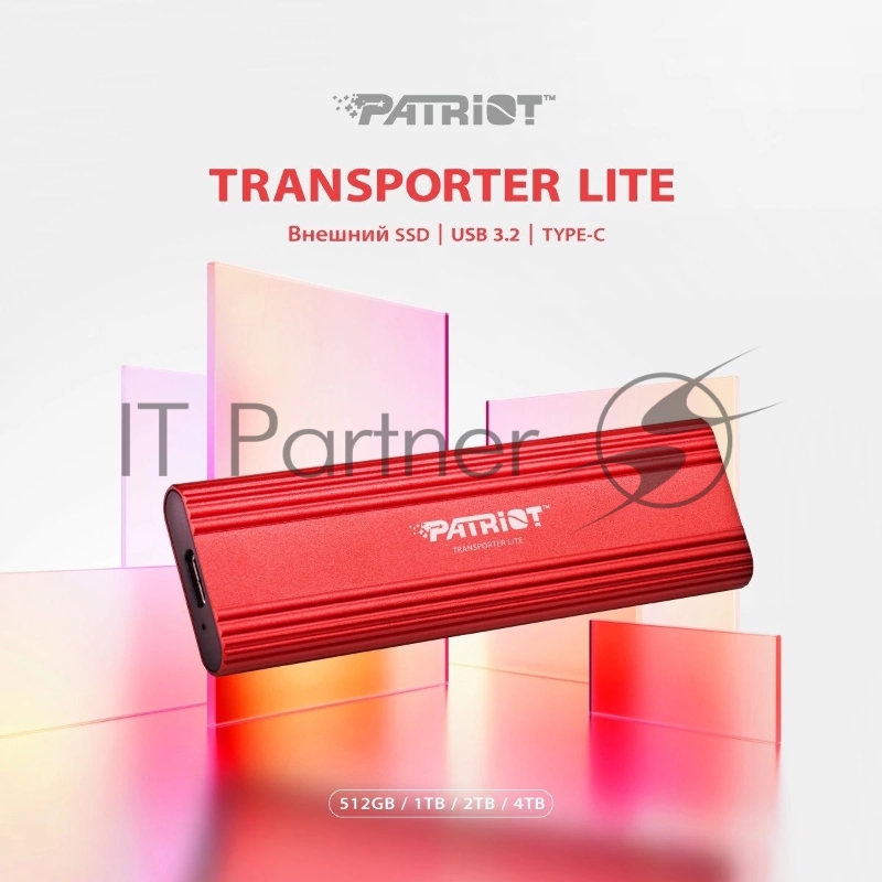 SSD внешний жесткий диск 1TB USB-C EXT. PTPL1TBPEC PATRIOT