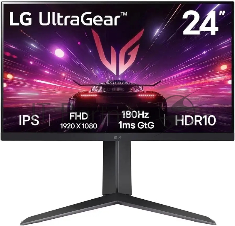 Монитор LG 23.8 UltraWide 24GS65F-B черный IPS LED 16:9 HDMI матовая HAS 300cd 178гр/178гр 1920x1080 180Hz G-Sync FreeSync DP FHD 5.4кг