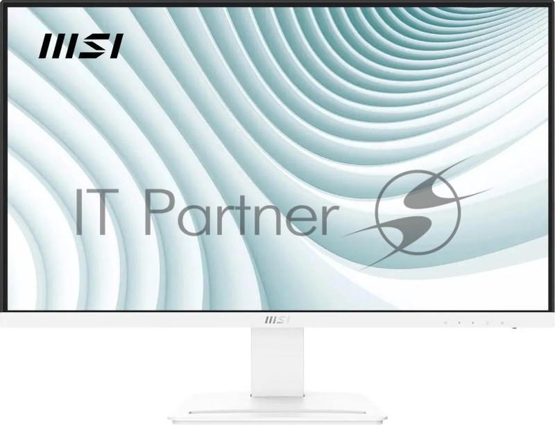 Монитор MSI 27 Pro MP273AW белый IPS LED 16:9 HDMI M/M матовая 1000:1 300cd 178гр/178гр 1920x1080 100Hz VGA DP FHD 3.9кг