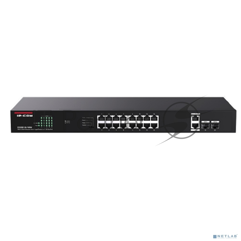 Коммутатор IP-COM 18PORT 1000M 2SFP G1120P-16-150W
